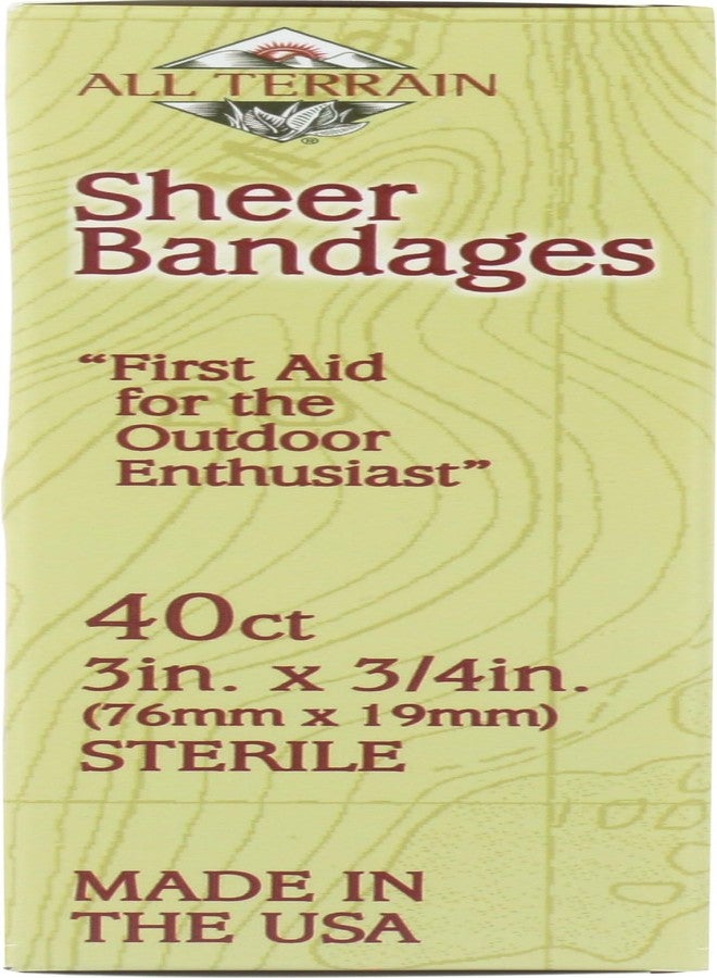 All Terrain Sheer Bandages, 40 Ct - Image 5